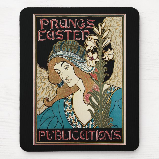 Vintage Art nouveau, Publikationer i Prangs Påsk Musmatta (Framsidan)