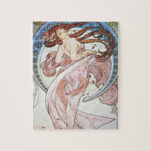 Vintage Art nouveau Pussel