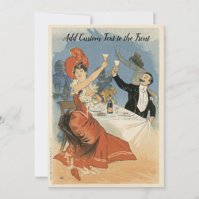 Vintage Art Nouveau, Restaurangens mjukstartfest (Framsida)