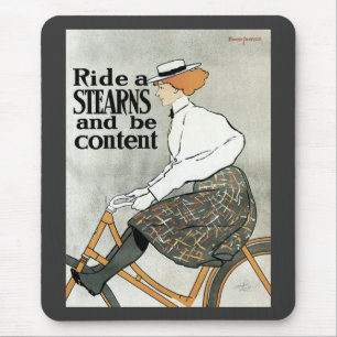 Vintage Art nouveau, Ride a Stern Bicycles Bikes Musmatta