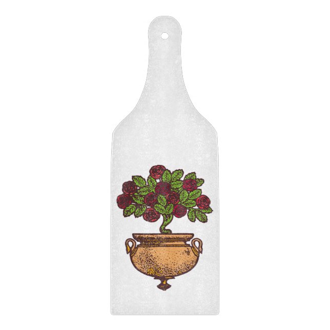 Vintage Art Nouveau rossträd blommig design (Framsidan)