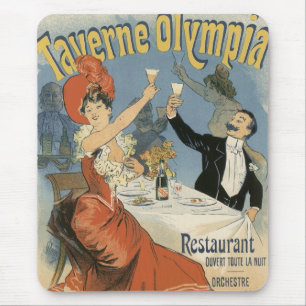 Vintage Art Nouveau, Taverne Olympia Restaurang Musmatta