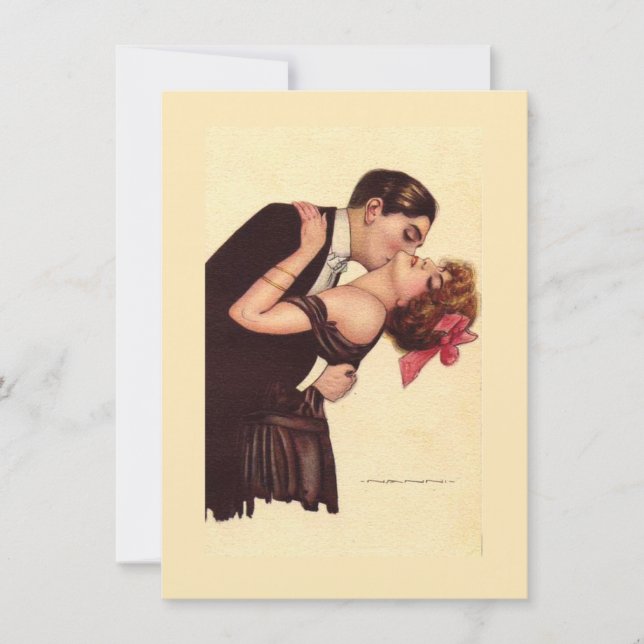 Vintage Art ~ Romantic Enrapted Couple (Framsida)