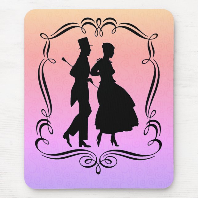 Vintage Art Silhouette Elegant par Musmatta (Framsidan)