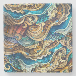 Vintage Art Stenunderlägg