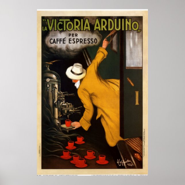 Vintage Art Victoria Arduino 1922 Poster (Framsidan)