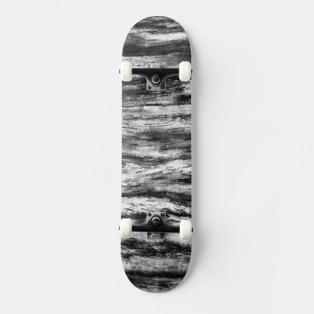 Vintage Art Wood Skateboard Bräda 20 Cm (Framsida)