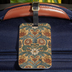 Vintage Arts & Crafts Craftsman, Mission stil Bagagebricka