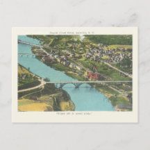 Vintage Asheville North Carolina FrenchBroad River