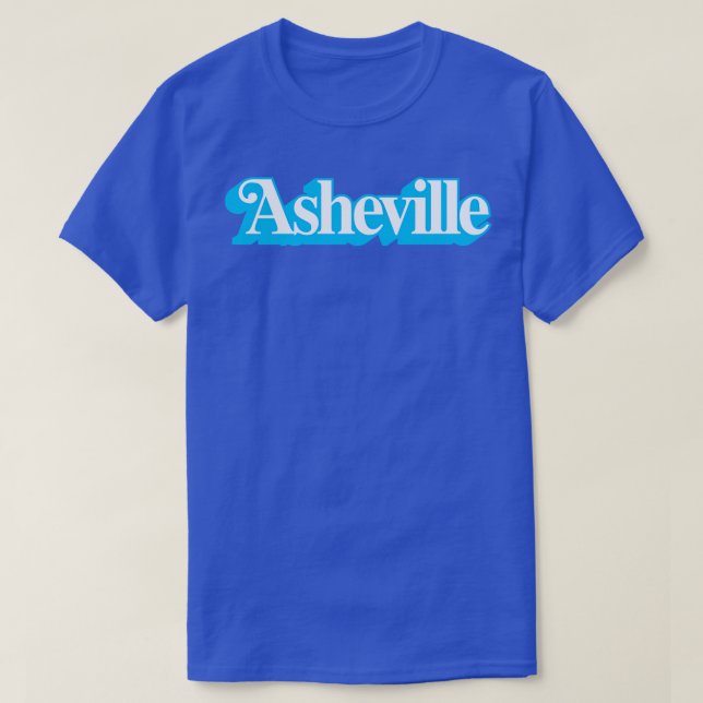 Vintage Asheville T Shirt (Design framsida)
