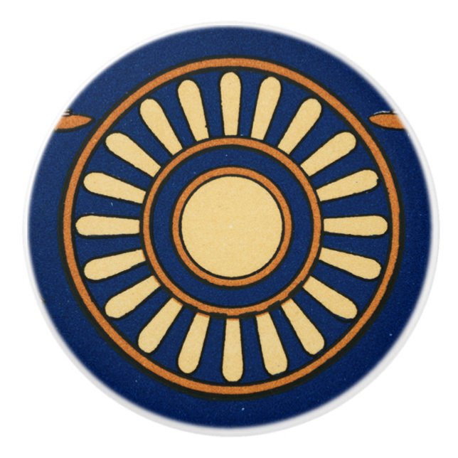 Vintage Assyrian Sol Knopp (Framsidan)