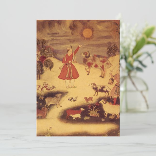 Vintage Astronomi, Antik Asiatisk Celestial Konst (Stående Fram)