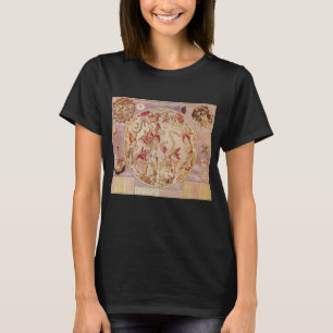 Vintage astronomi, himmelskarta av Carel Allard T-shirt