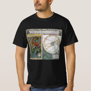 Vintage Astronomi, Kometbana av Matthaeus Seutter T Shirt