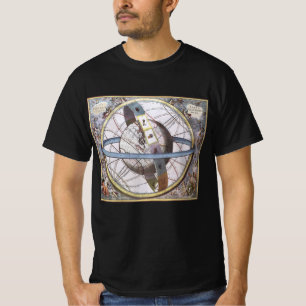 Vintage Astronomy, Celestial av Andreas Cellarius Tee Shirt
