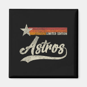 Vintage Astros Retro Stil 70-talet första Namn Magnet