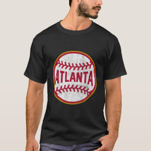 Vintage Atlanta Baseball Stitches T Shirt
