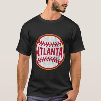 Vintage Atlanta Baseball Stitches T Shirt