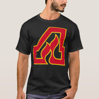 Vintage Atlanta Hockey Retro Flames T Shirt
