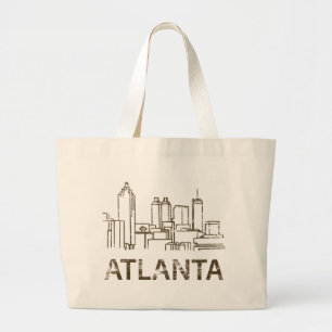 Vintage Atlanta Jumbo Tygkasse
