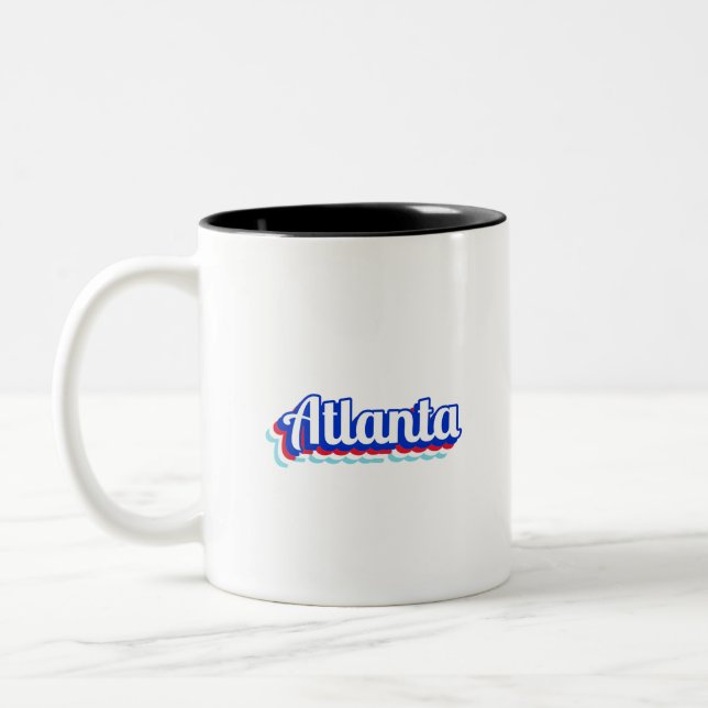 Vintage Atlanta Två-Tonad Mugg (Vänster)