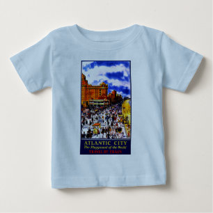 Vintage Atlantic City Tågresor T-shirt