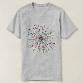 Vintage Atomic Dot Retro T Shirt