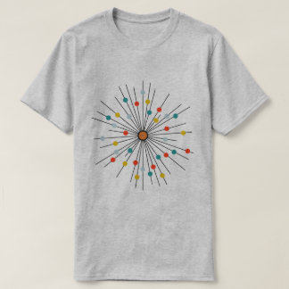 Vintage Atomic Dot Retro T Shirt