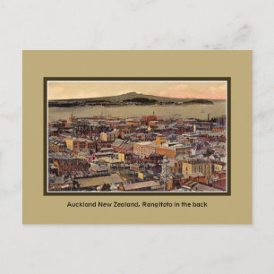 Vintage Auckland Nya Zeeland, Rangitoto Island Vykort