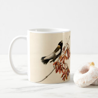 Vintage Audubon Cedar Waxwing Painting Bird Gift Kaffemugg