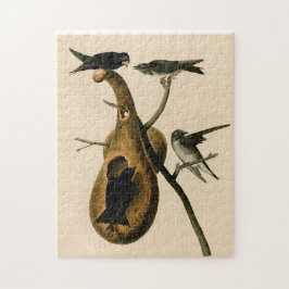 Vintage Audubon Lila Martin Bird Painting Gift Pussel