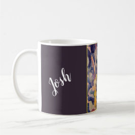 Vintage August Macke Couple om skogspakten Kaffemugg