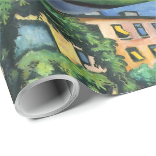 Vintage August Macke Garden Image Presentpapper