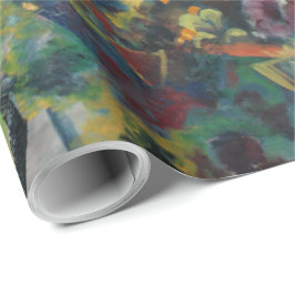 Vintage August Macke Two Girls Presentpapper