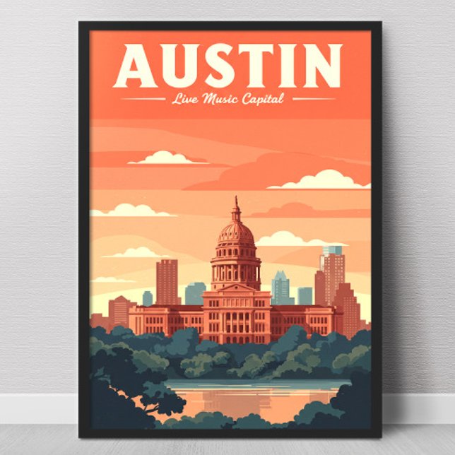 Vintage Austin Poster (Skapare uppladdad)