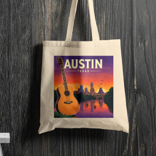 Vintage Austin Texas Tygkasse