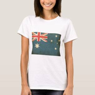 Vintage Australien Flagga Tröja