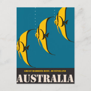 Vintage Australiens vykort
