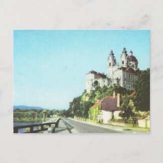 Vintage Austria Abbey of Melk, Wachau Vykort