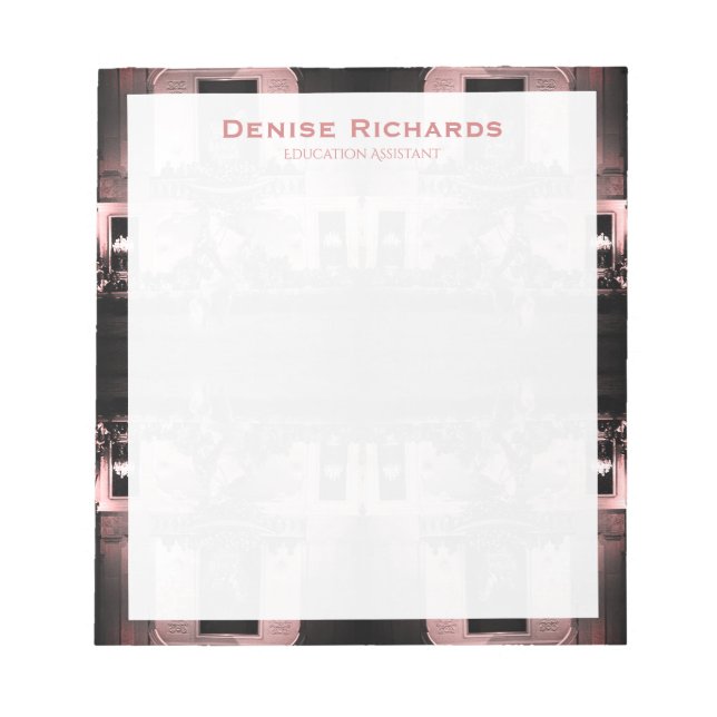 Vintage Austria Vienna Spanish Courbette Anteckningsblock (Framsida)