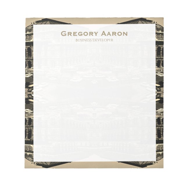 Vintage Austria Vienna Staatsoper opera Anteckningsblock (Framsida)