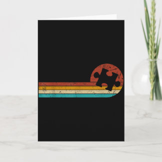 Vintage Autism Pussel Mamma Pappa Autism Medvetenh Kort