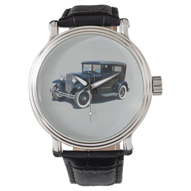 Vintage Automobile Armbandsur (Framsida)