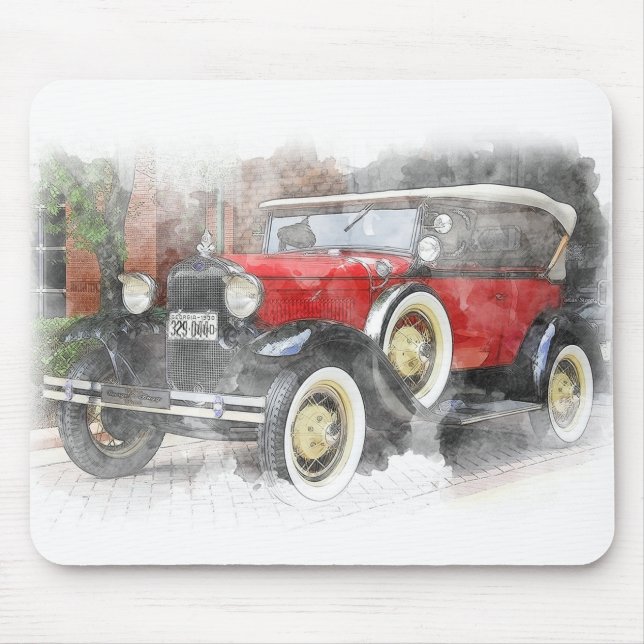 Vintage Automobile Musmatta (Framsidan)