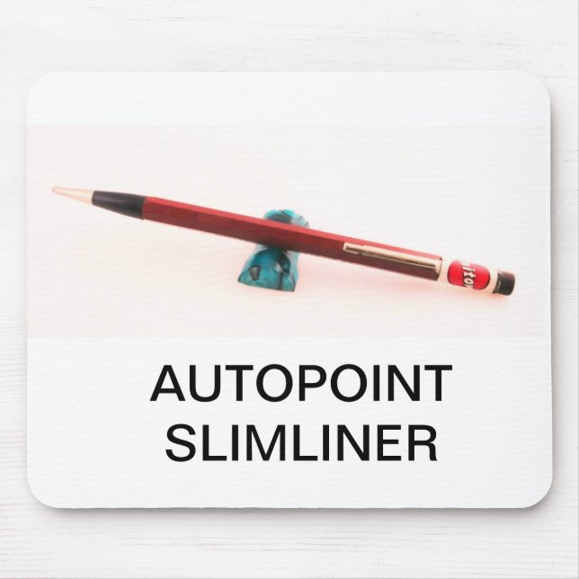 Vintage Autopoint Slimliner Mekanisk penna Musmatta (Framsidan)