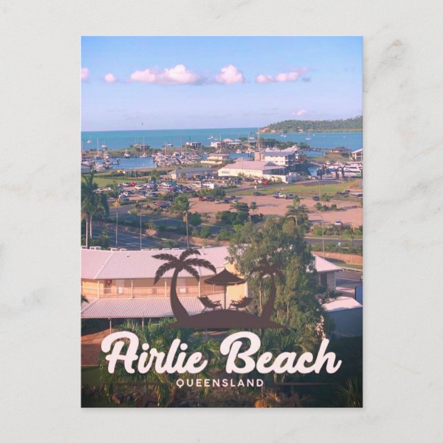 Vintage av Airlie Beach Vykort (Framsida)