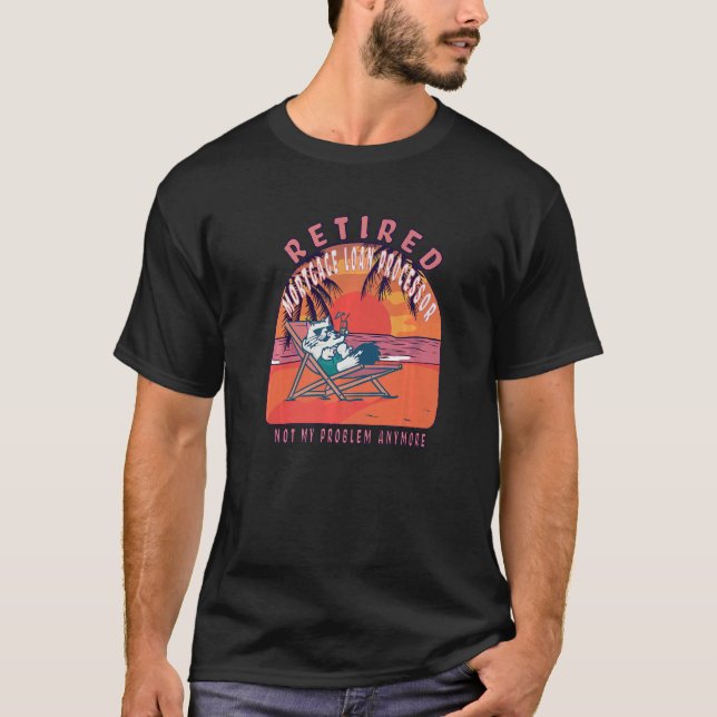 Vintage av återkallade hypotekslån t shirt (Framsida)