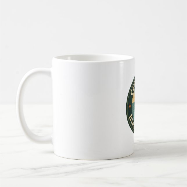 Vintage av atlantisk puffin kaffemugg (Vänster)