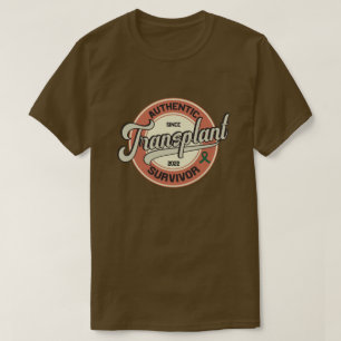 Vintage av autentisk transplantation t shirt