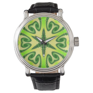 Vintage av Bright Mint-Grönt Armbandsur